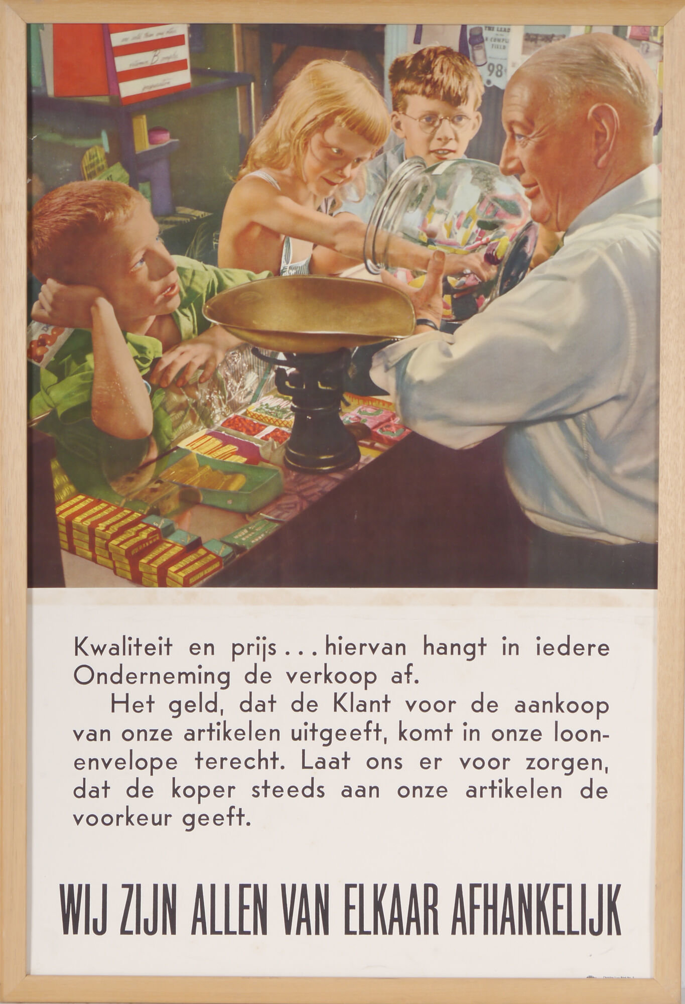 Affiche om werknemers te motiveren