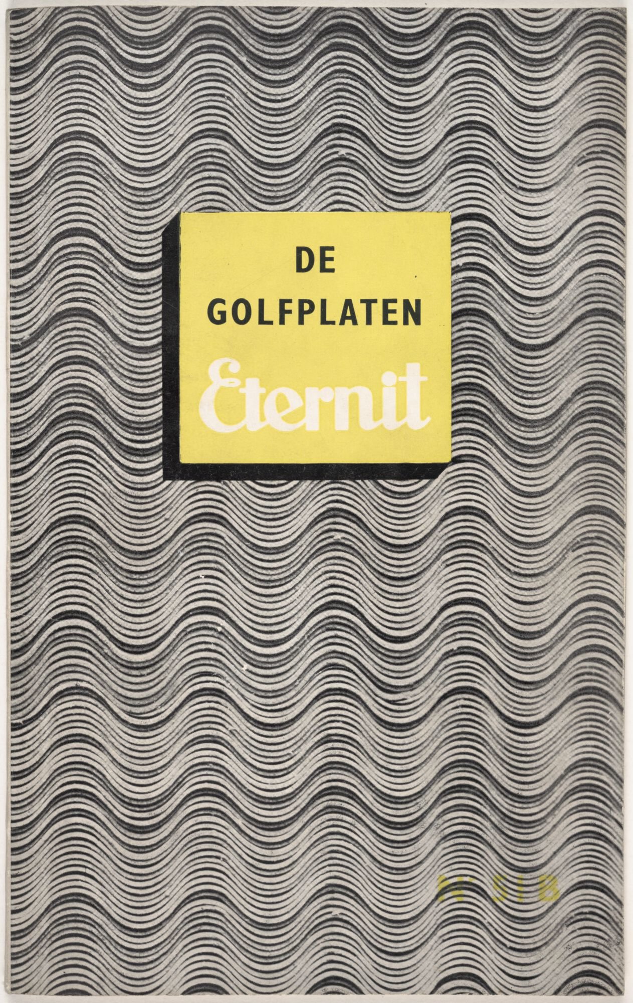 Informatiebrochure over golfplaten van het merk Eternit