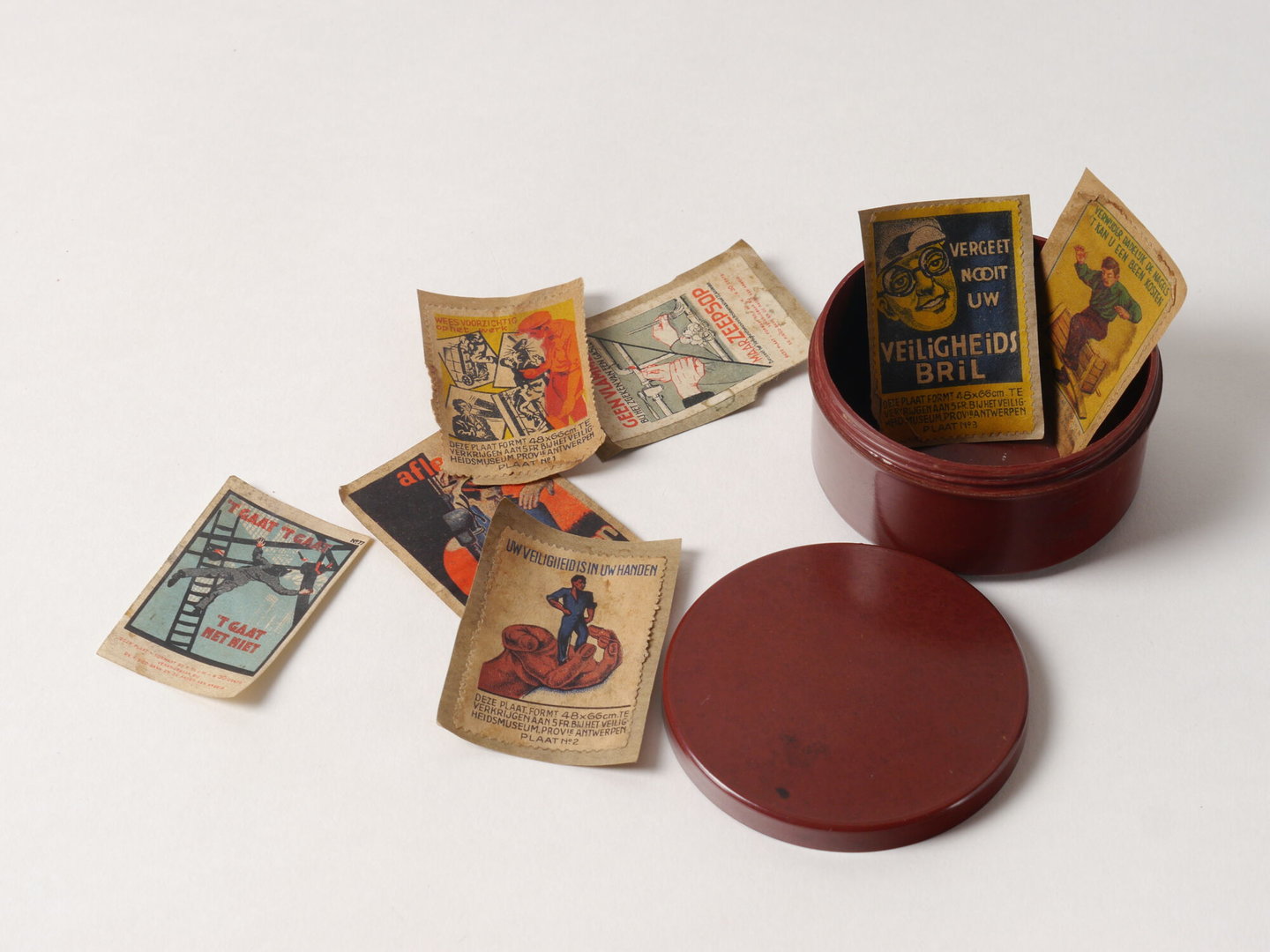 Ronde doos met schroefdeksel