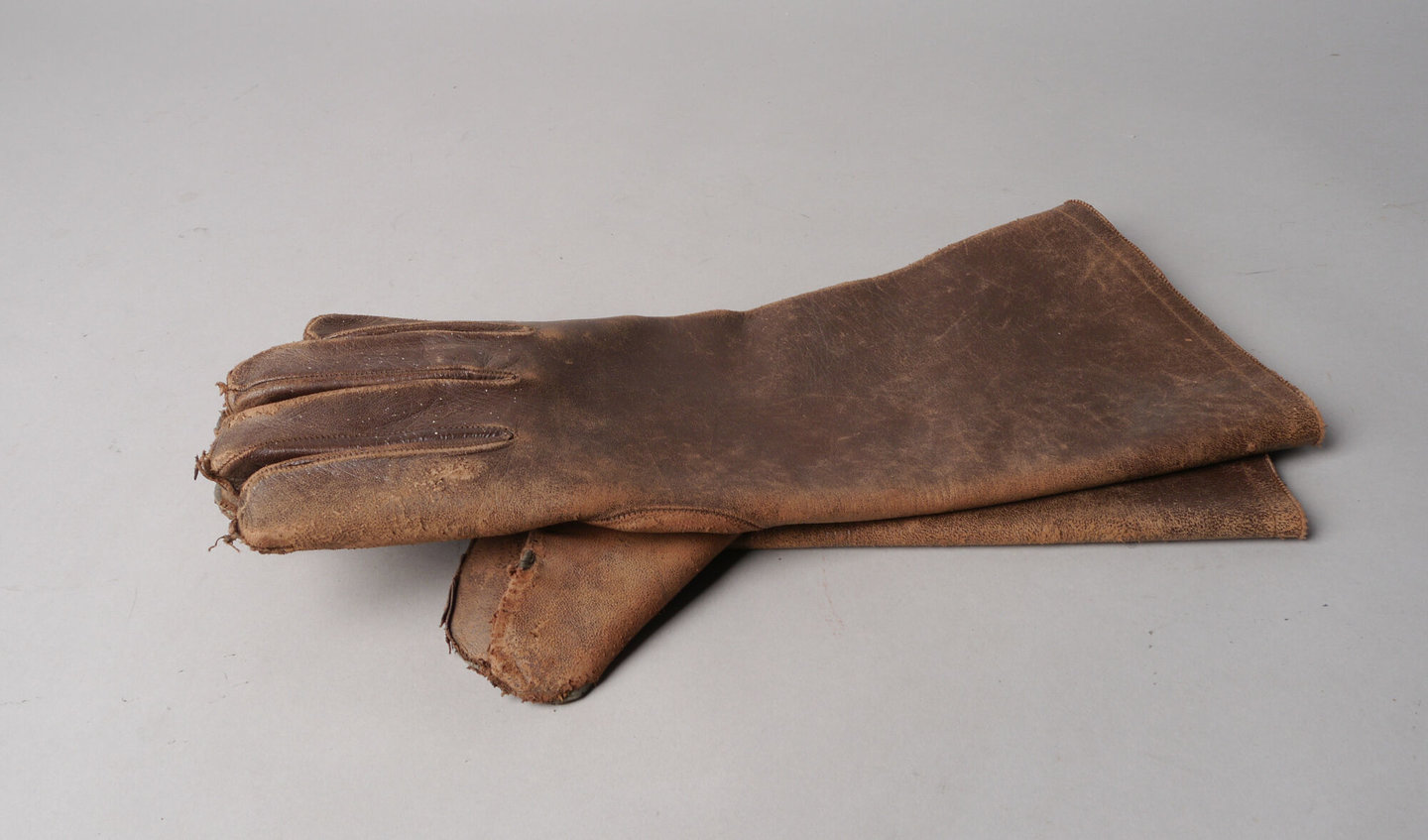 Leren werkhandschoenen