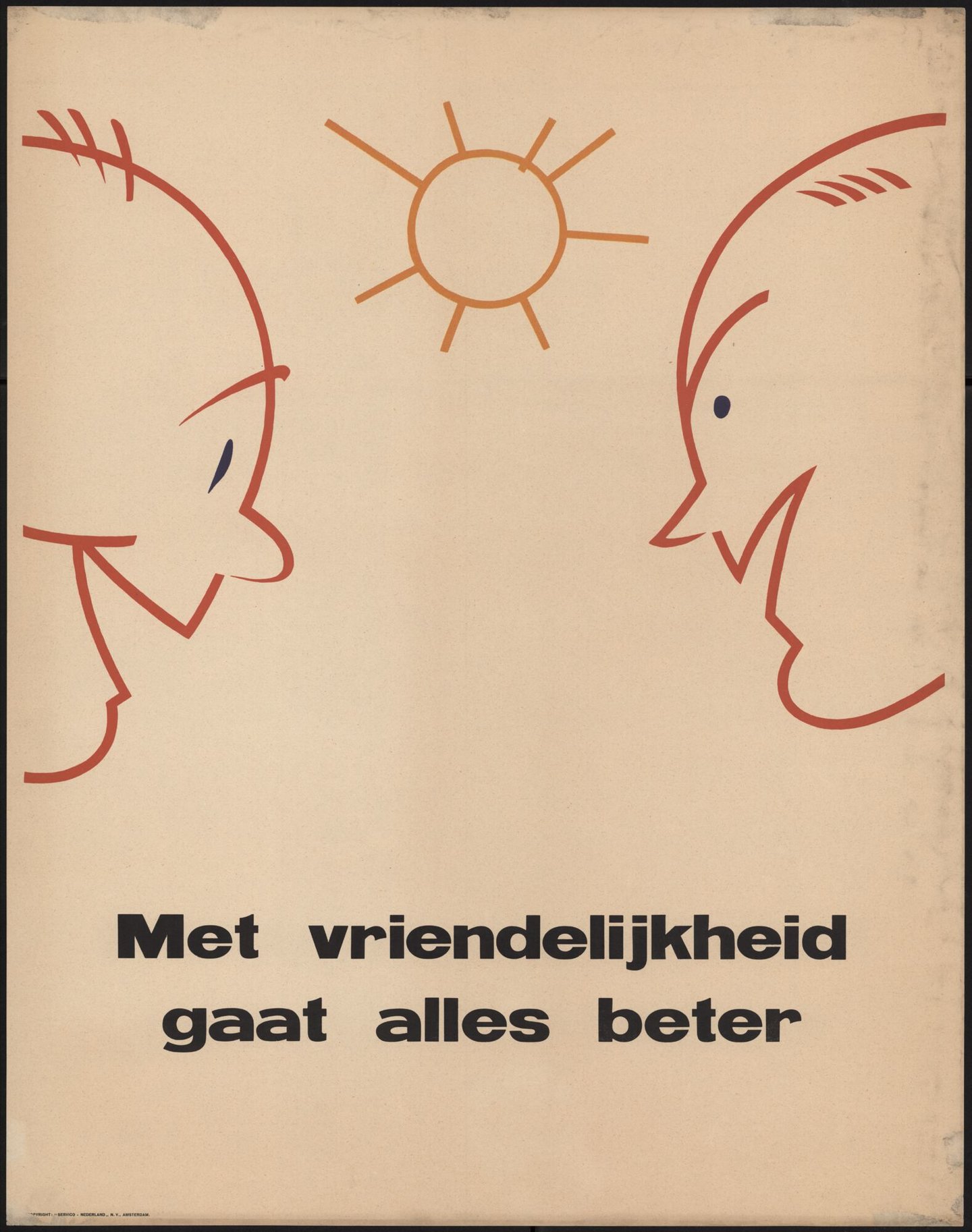Affiche om werknemers te motiveren