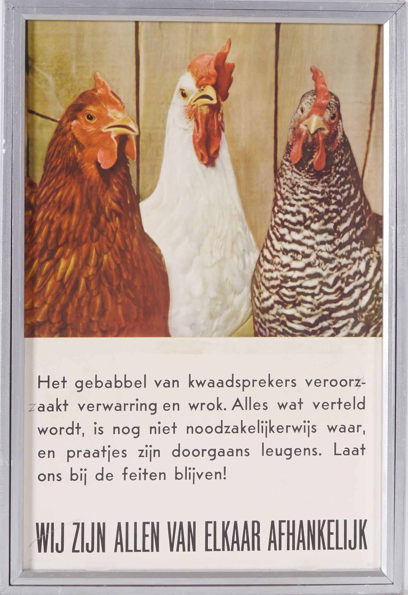 Affiche om werknemers te motiveren