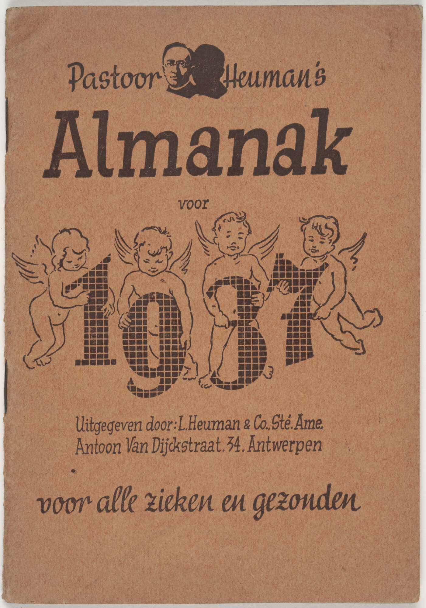 Almanak met geneesmiddelen van Pastoors Heuman's