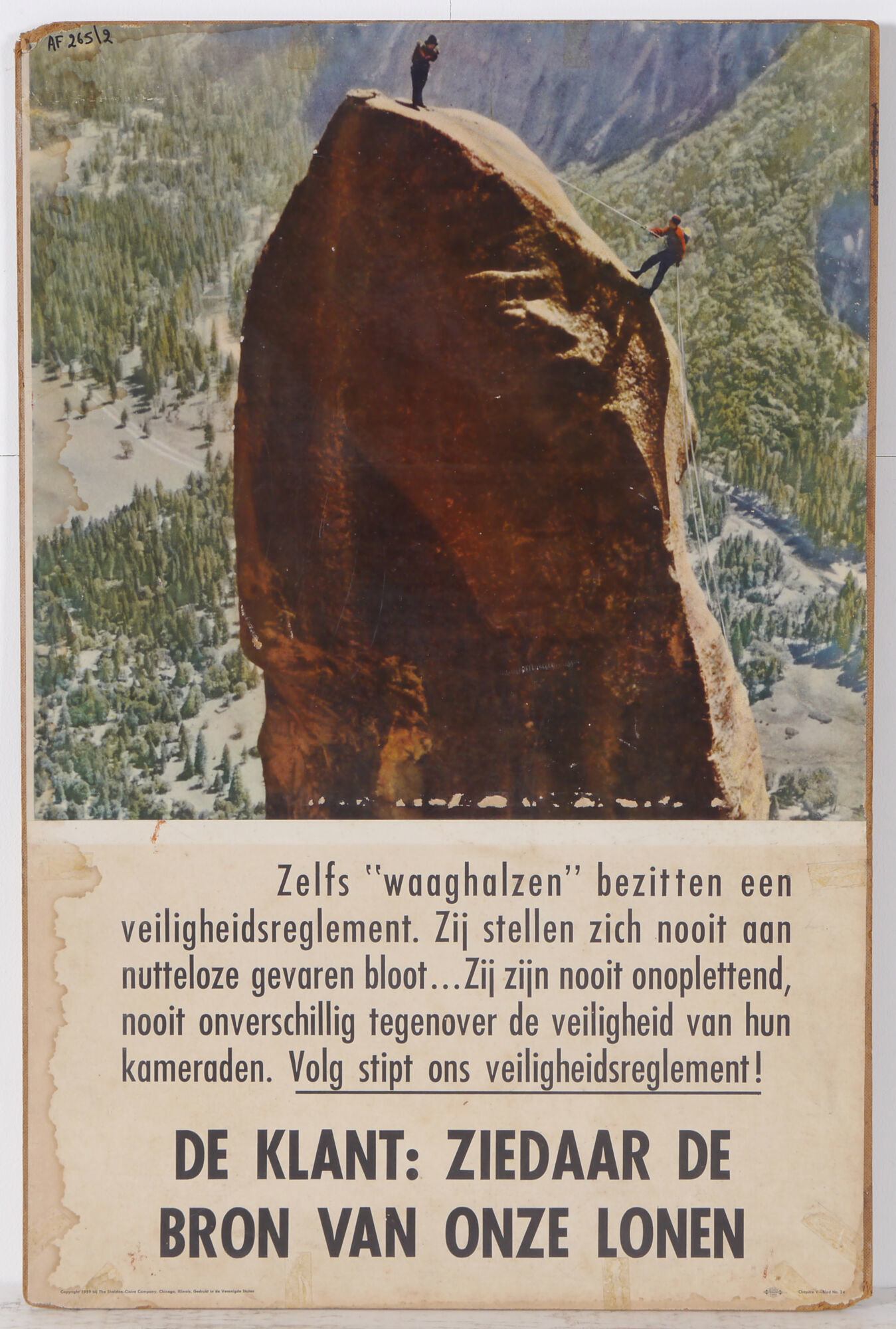 Affiche om werknemers te motiveren