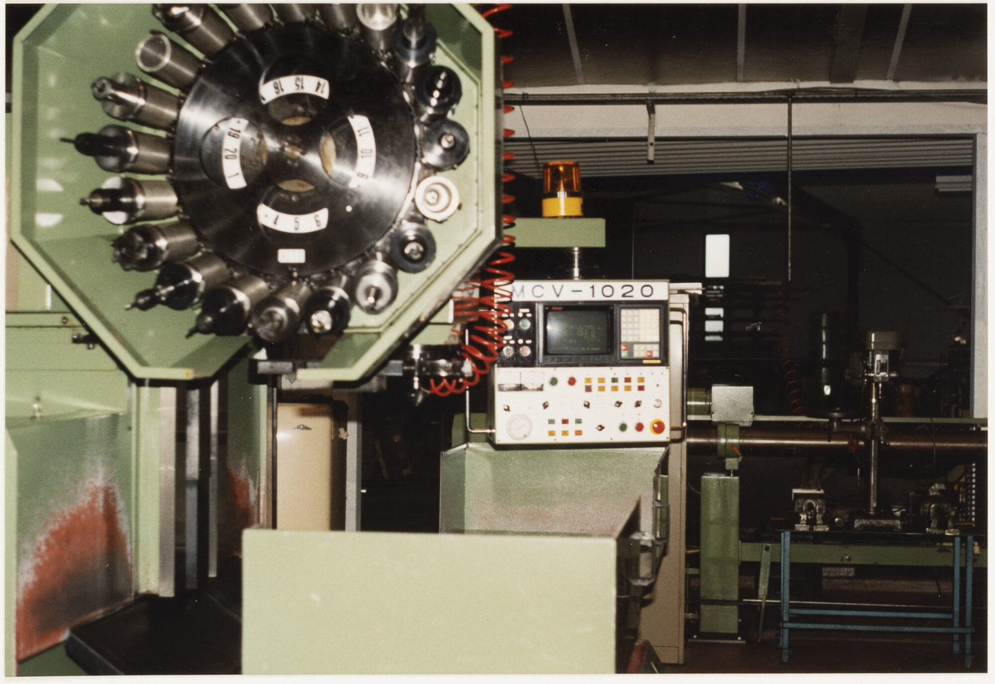 CNC freesmachine in machinewerkplaats van Lentz in Gent
