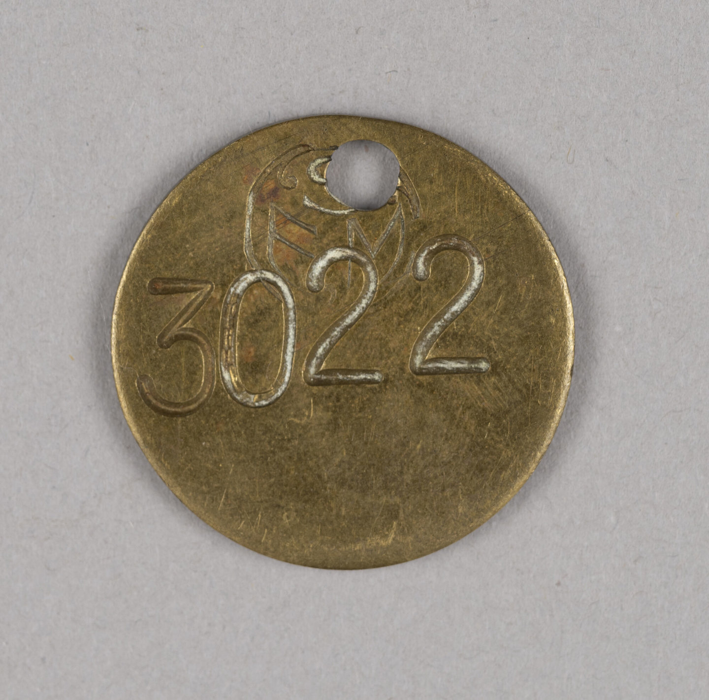 Identificatieplaatje gebruikt tijdens het productieproces bij machinebouwer SEM in Gent