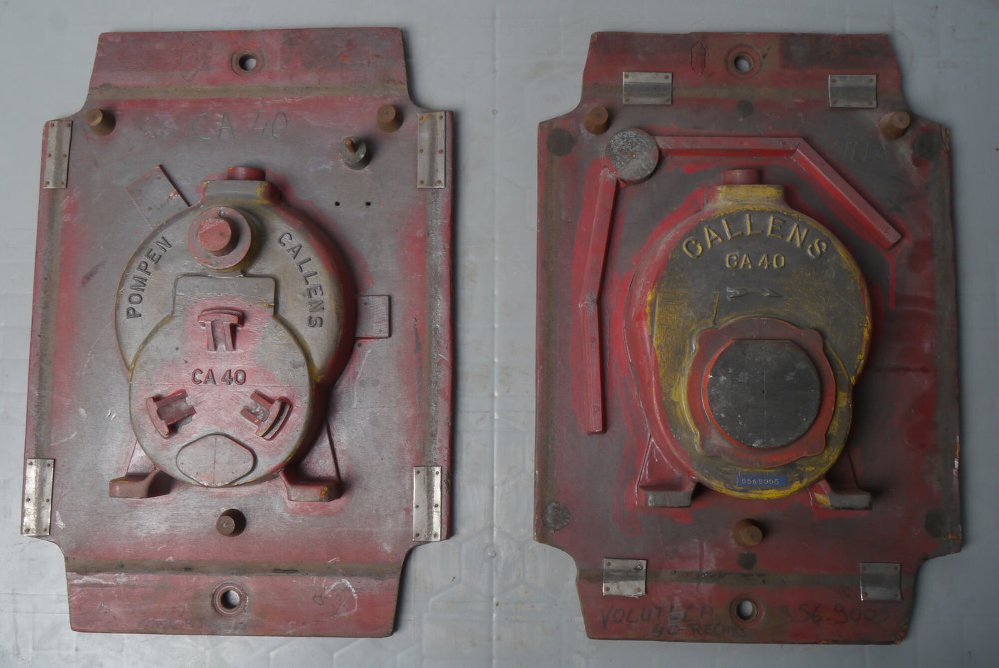 Model om gietvorm te maken voor pomponderdeel