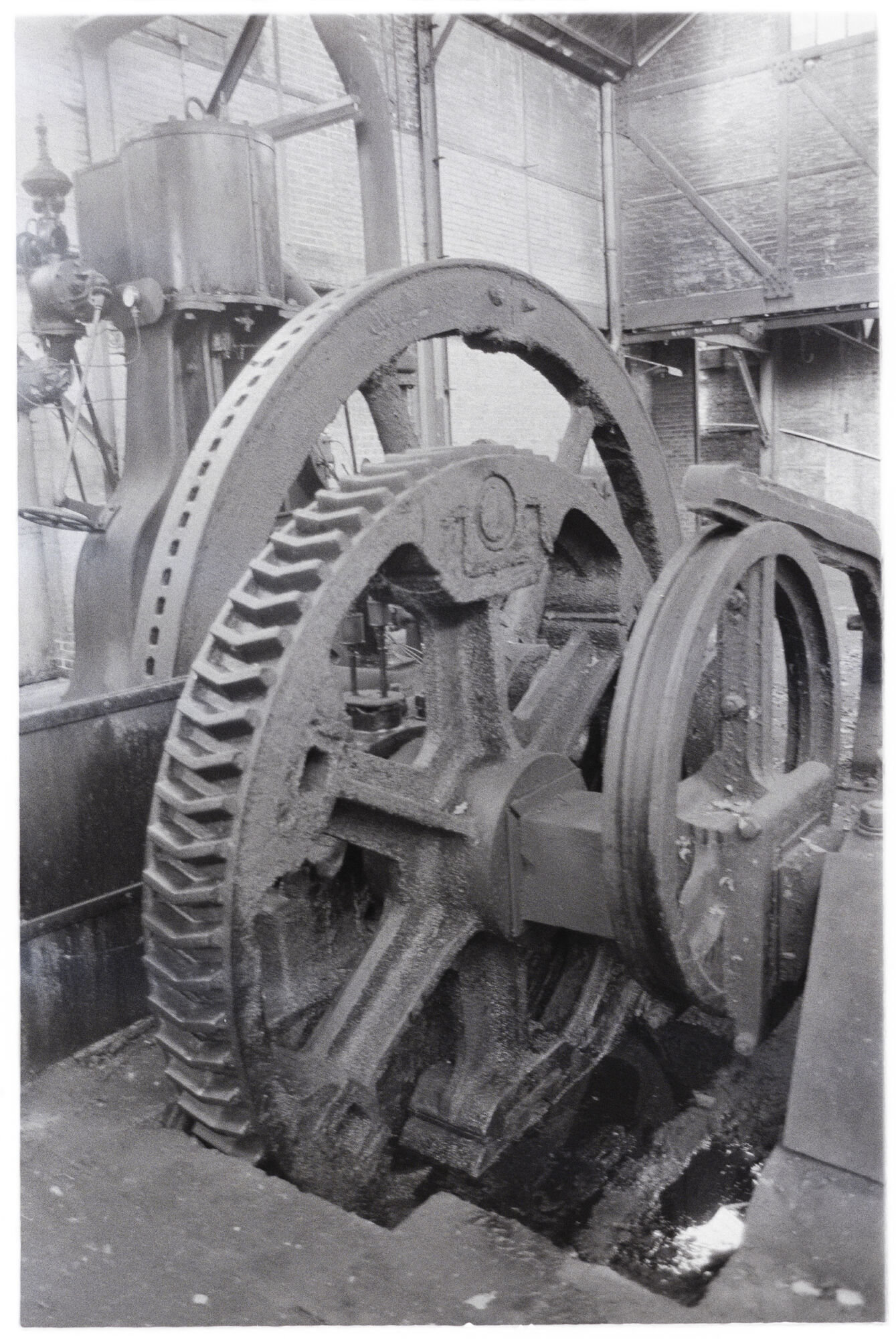 Walserij van koperfabriek Usine des Moulins in Warnant