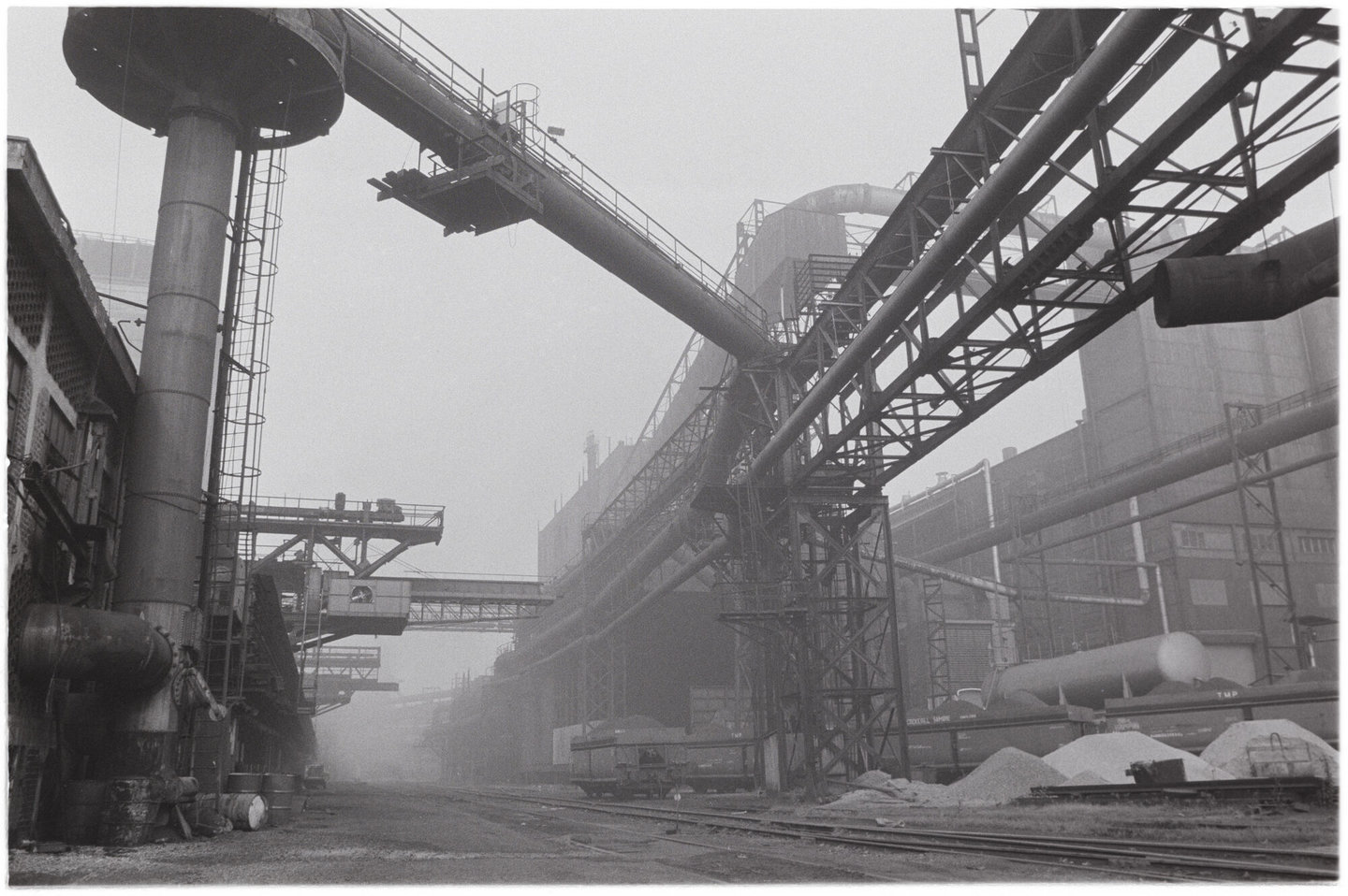 Staalfabriek Cockerill-Sambre in Marchienne-au-Pont
