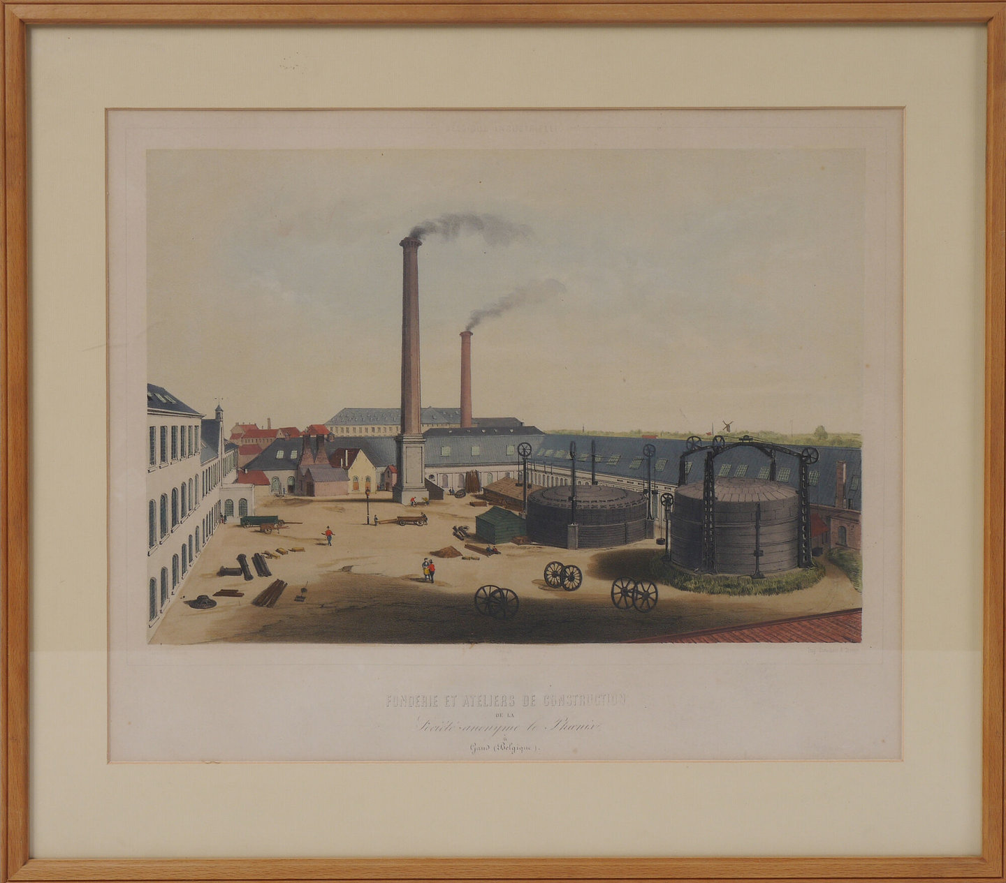 Fabieksgebouwen van machinebouwer Le Phoenix in Gent