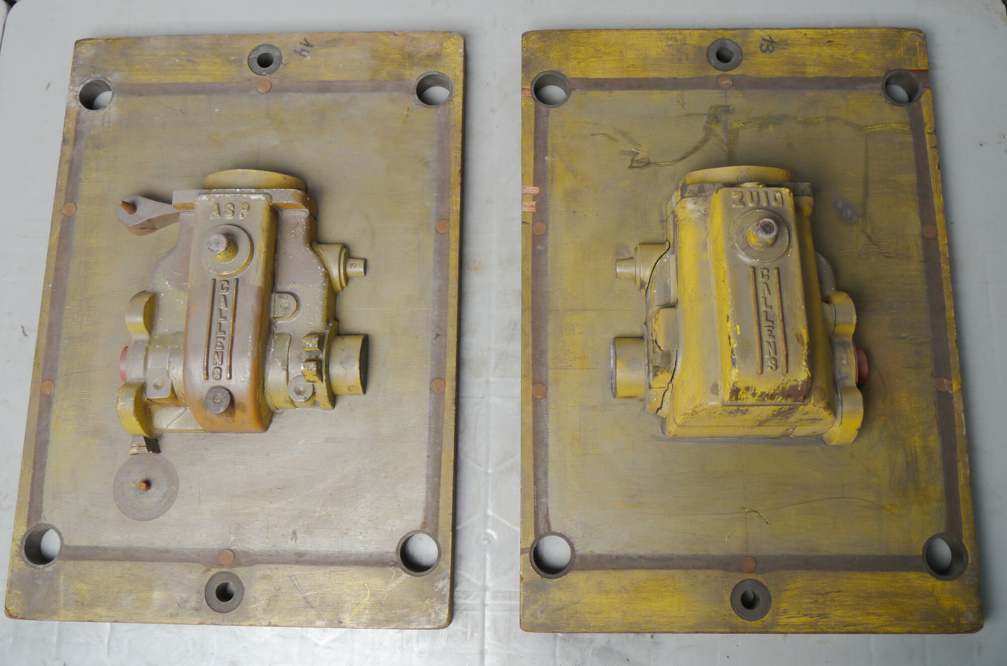 Model om gietvorm te maken voor pomponderdeel