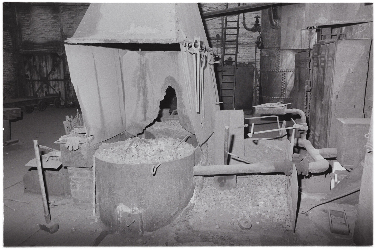 Staalfabriek Cockerill-Sambre in Marchienne-au-Pont