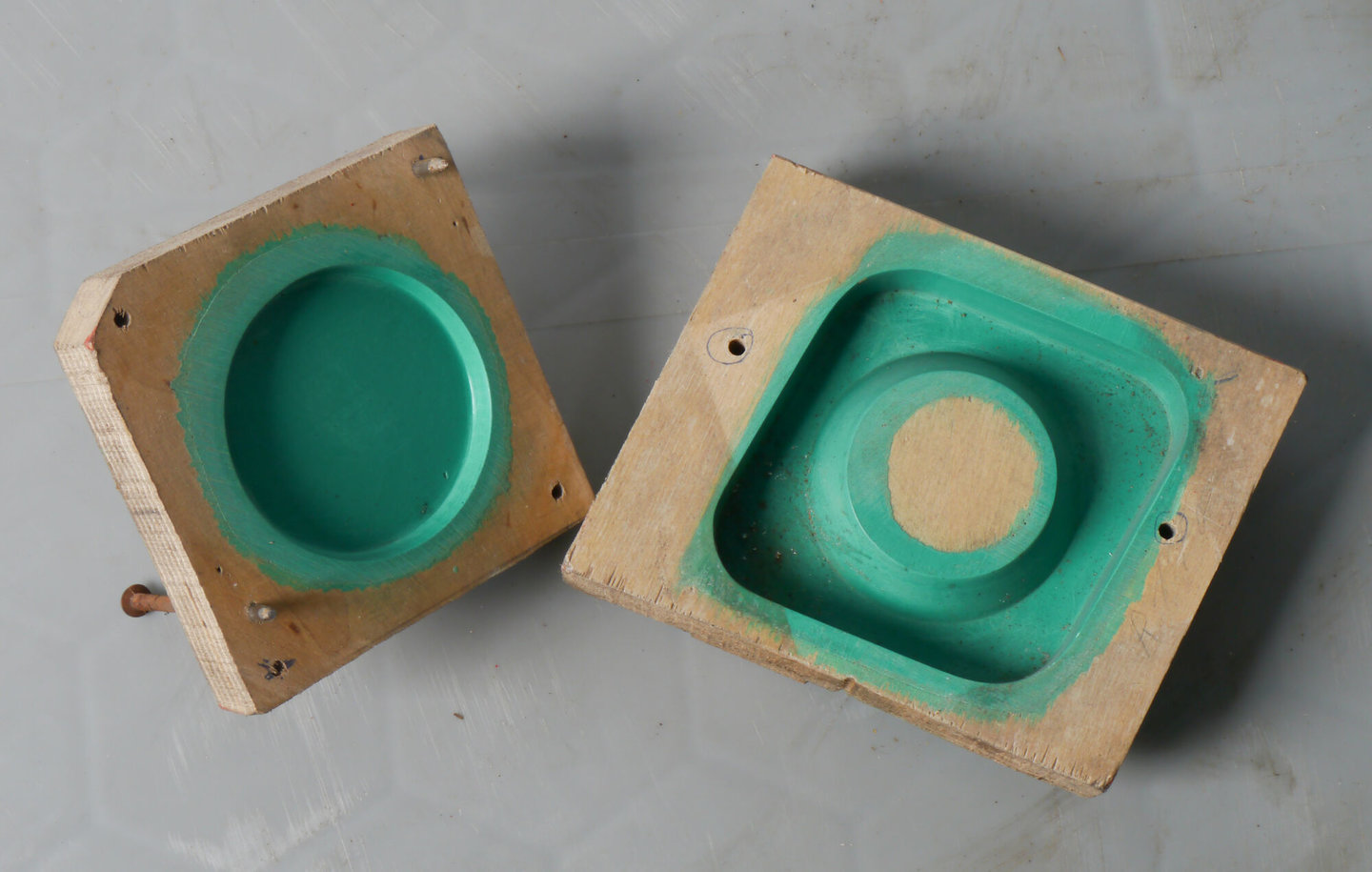 Model om gietvorm te maken voor pomponderdeel