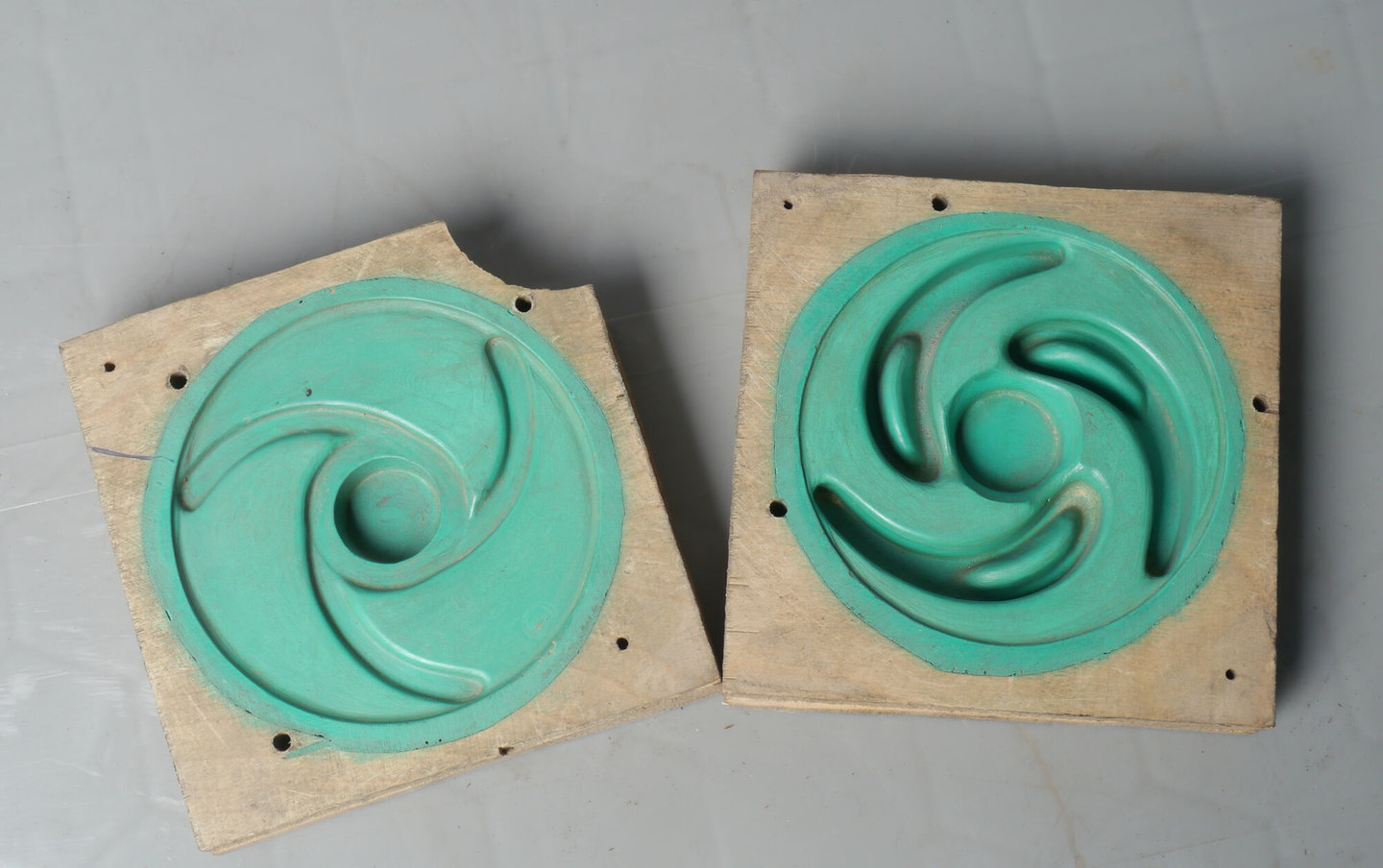 Model om gietvorm te maken voor pomponderdeel