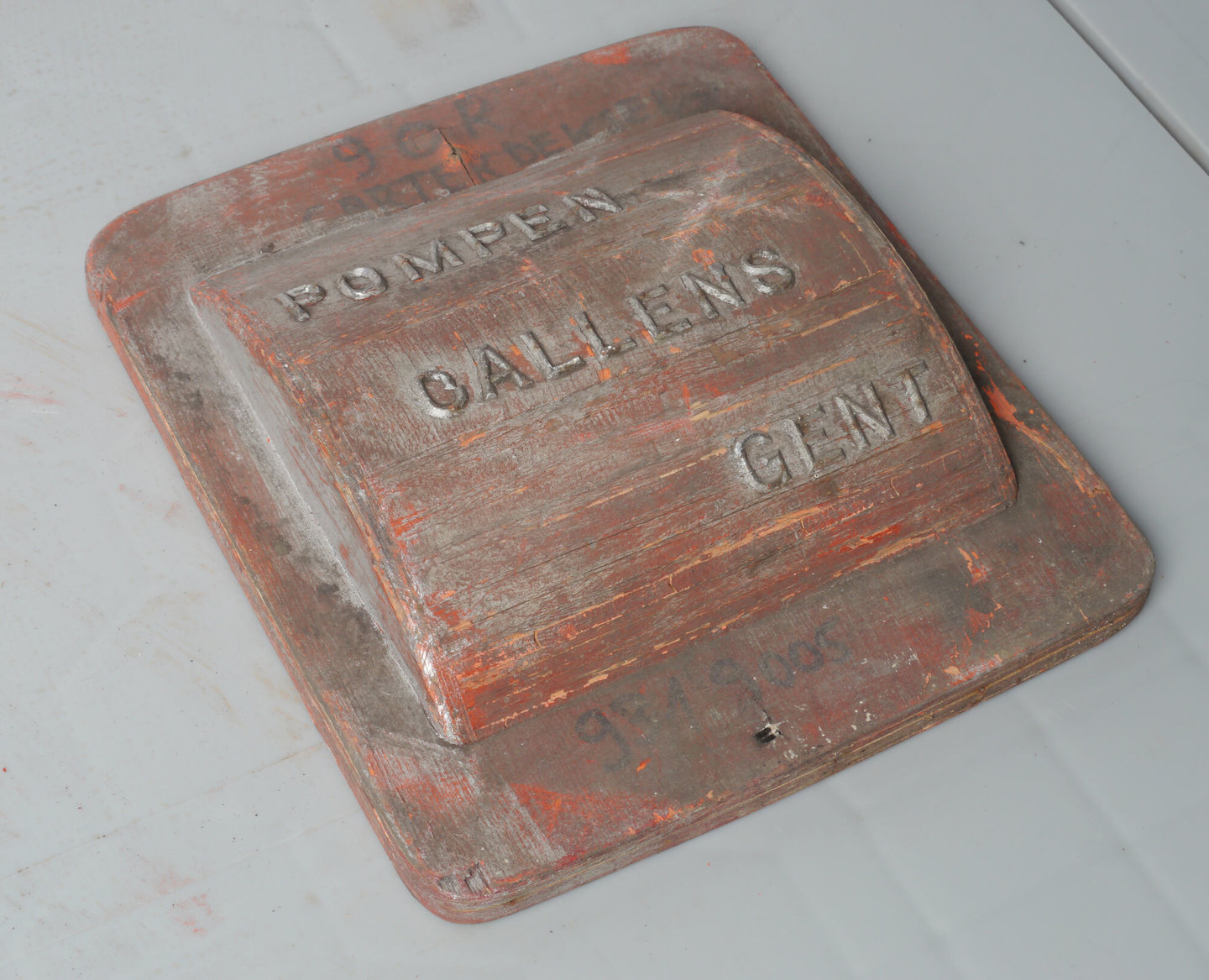 Model om gietvorm te maken voor pomponderdeel