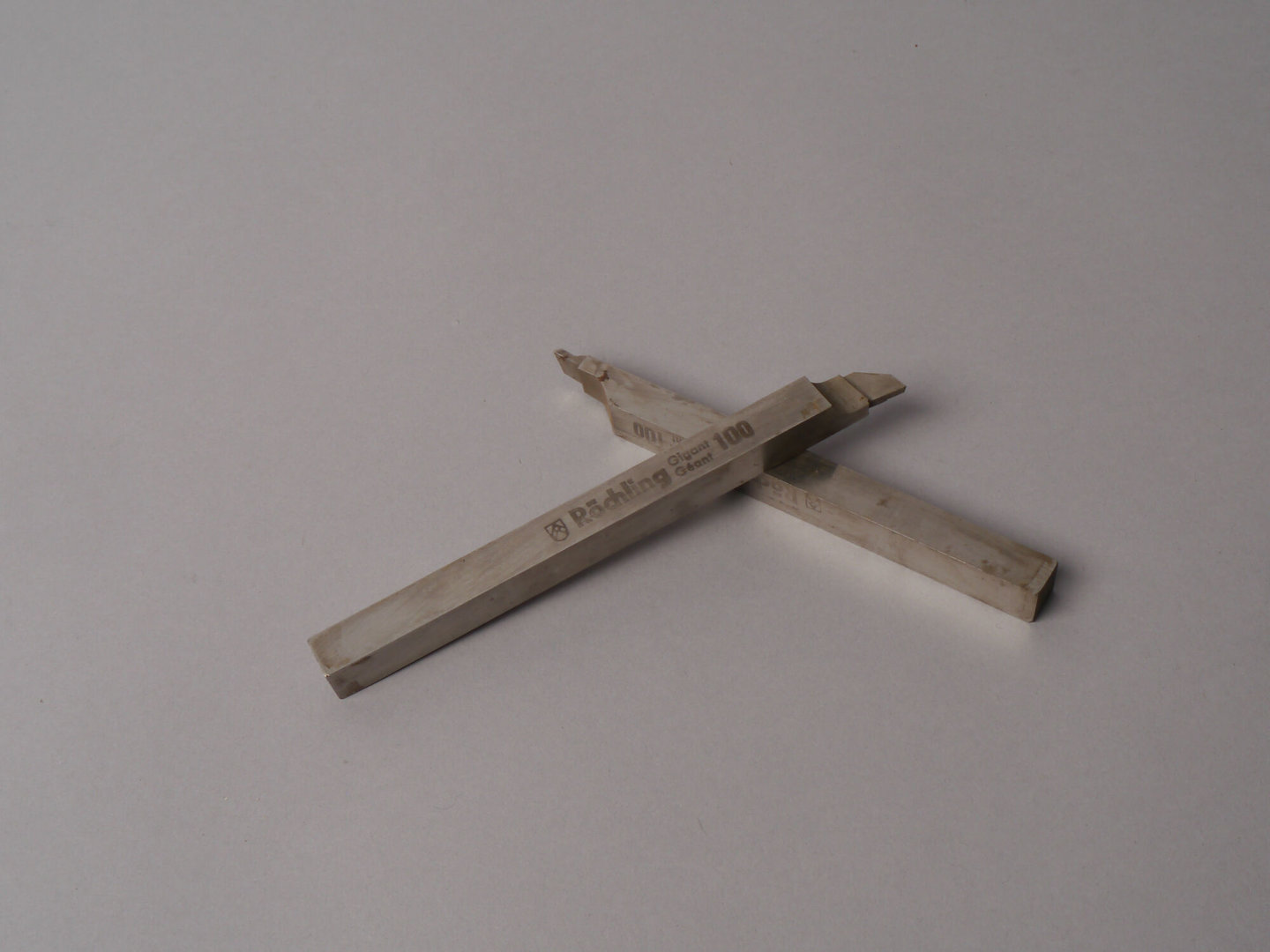 Set beitels voor gebruik in een draaibank