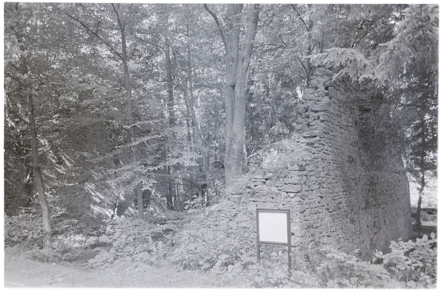 Ijzersmelterij Forges de Montauban in Buzenol