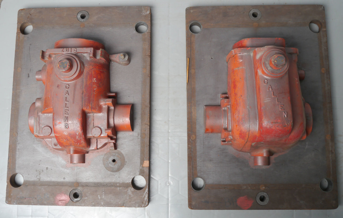 Model om gietvorm te maken voor pomponderdeel