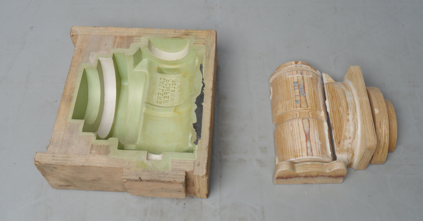 Model om gietvorm te maken voor pomponderdeel