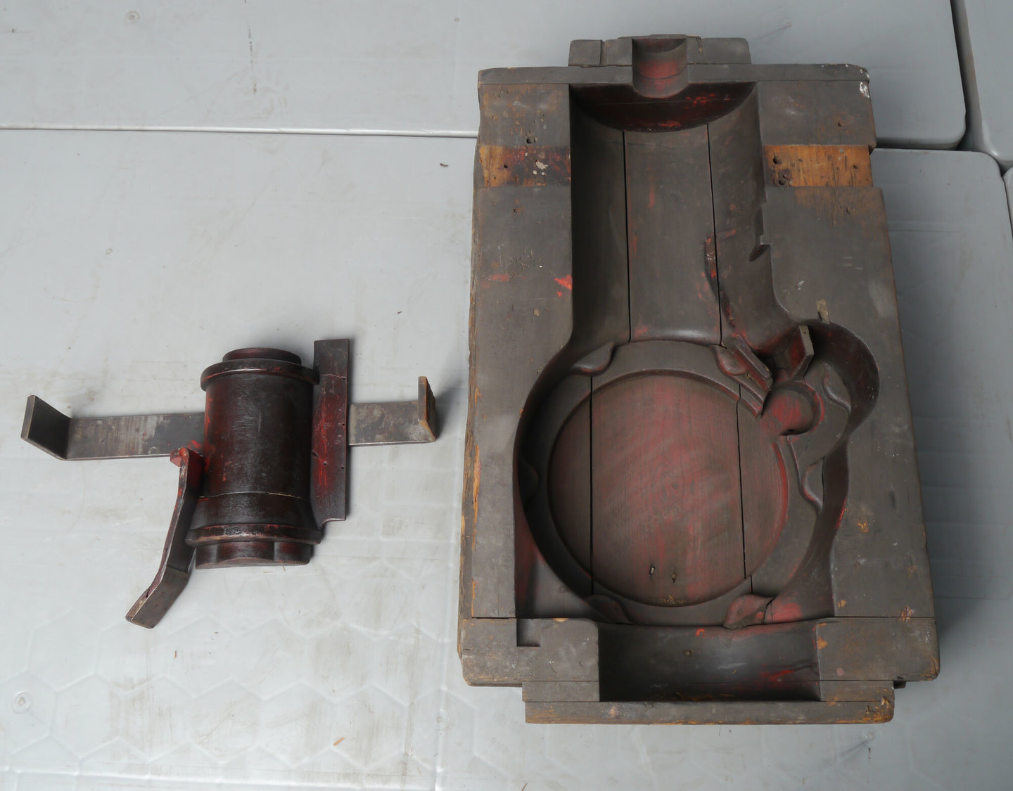 Model om gietvorm te maken voor pomponderdeel