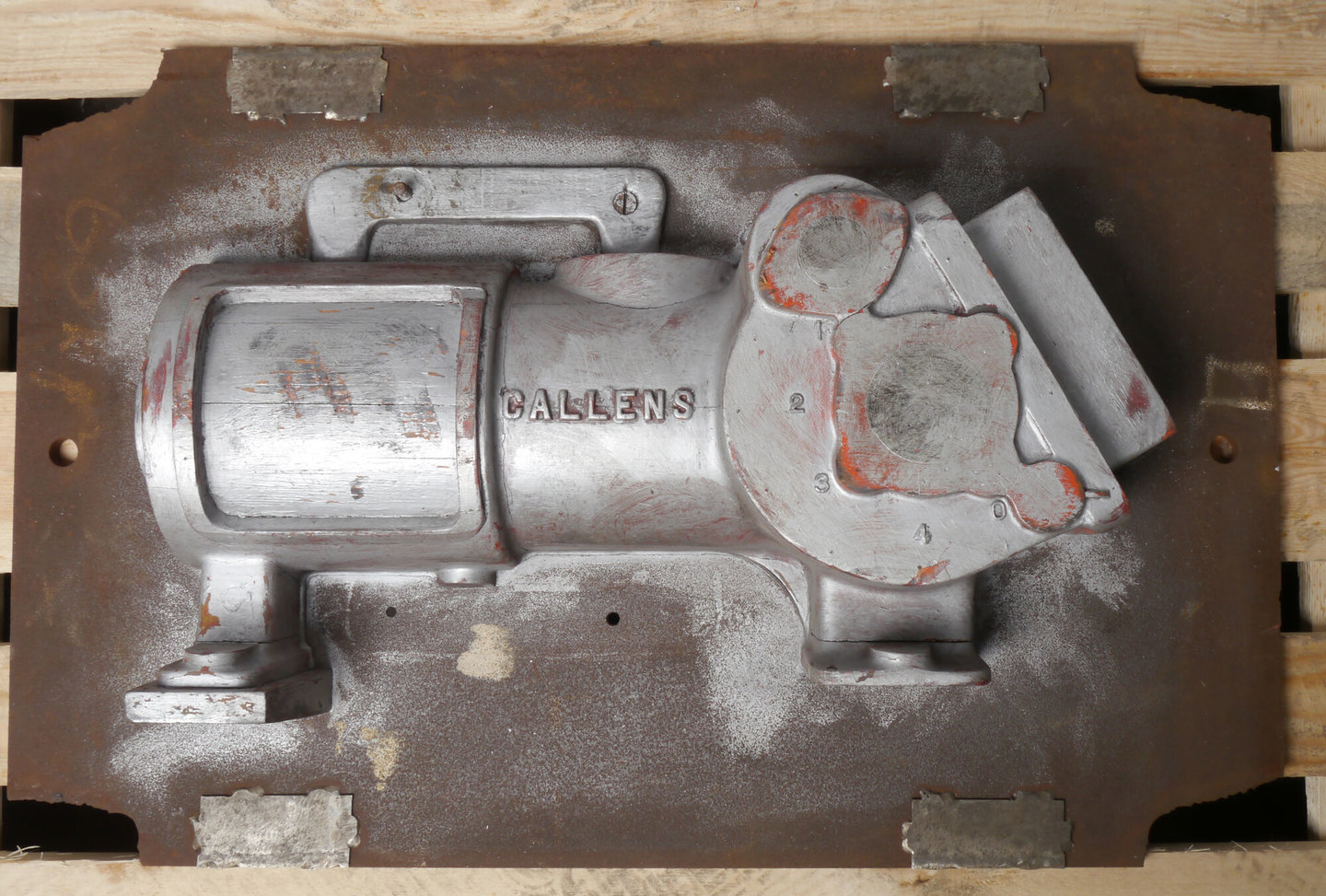 Model om gietvorm te maken voor pomponderdeel