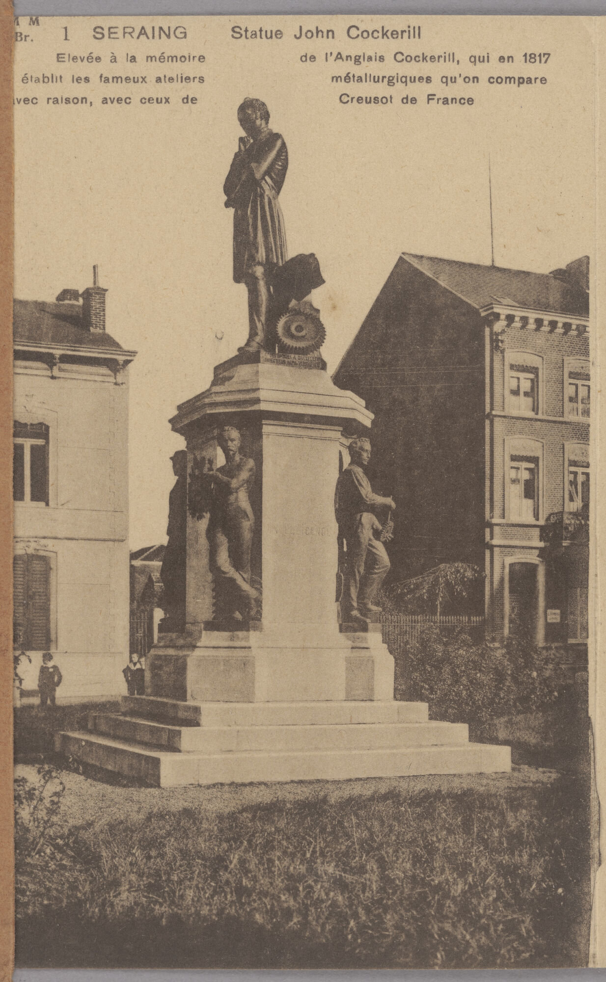 Standbeeld van John Cockerill in Seraing