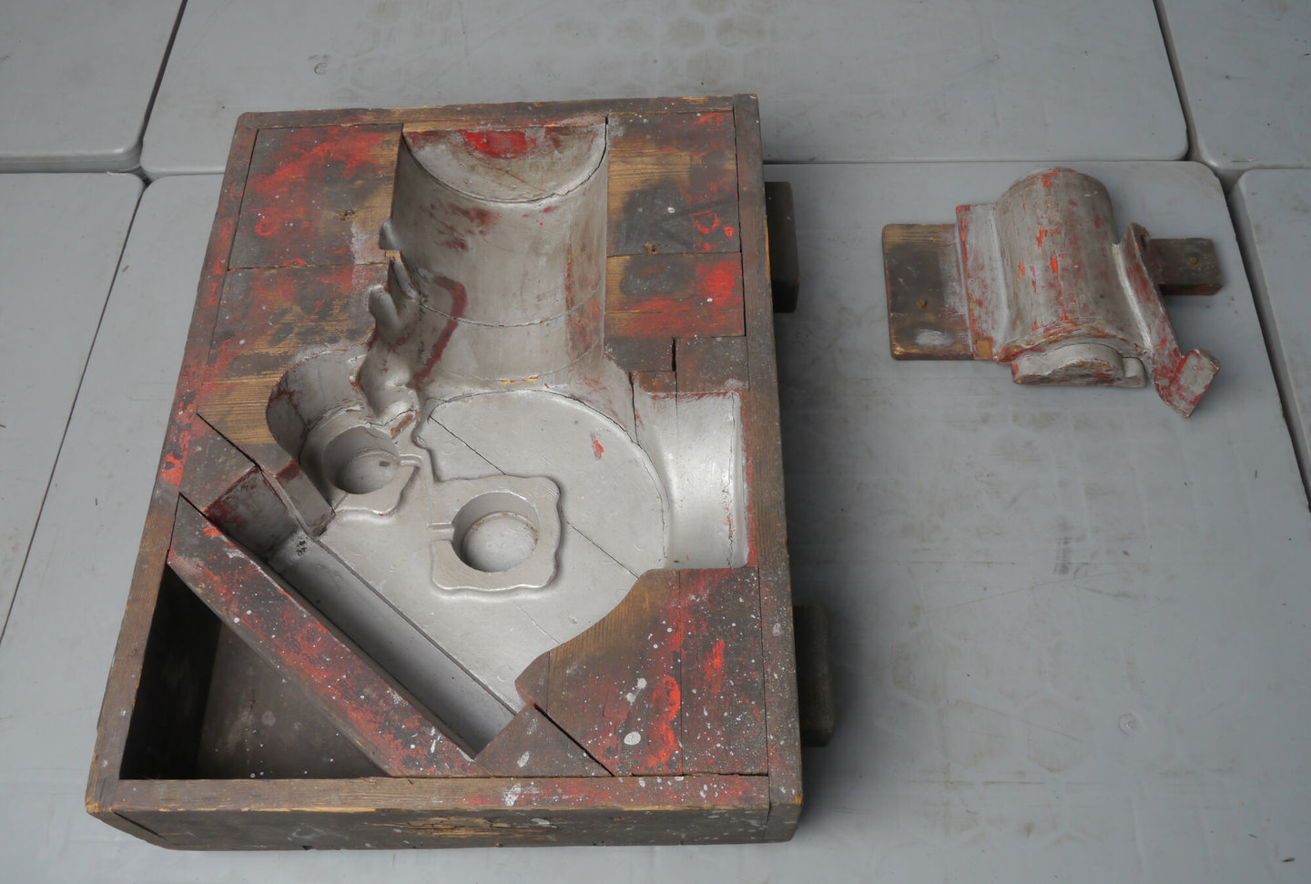 Model om gietvorm te maken voor pomponderdeel