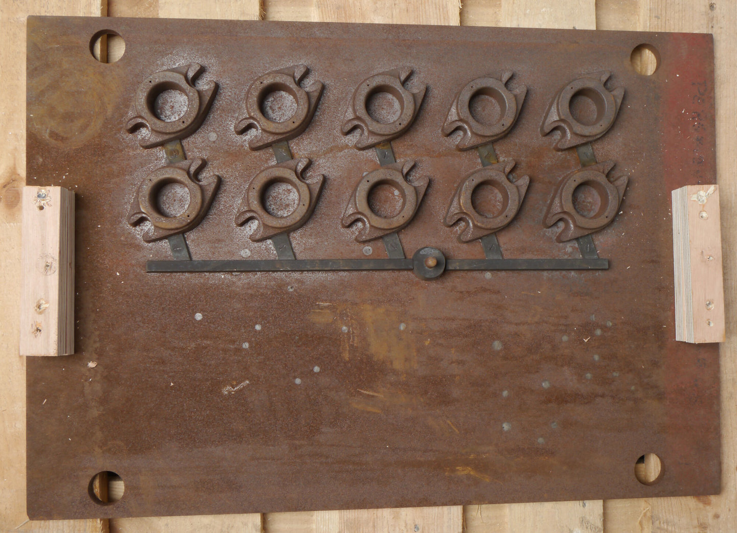 Model om gietvorm te maken voor pomponderdeel