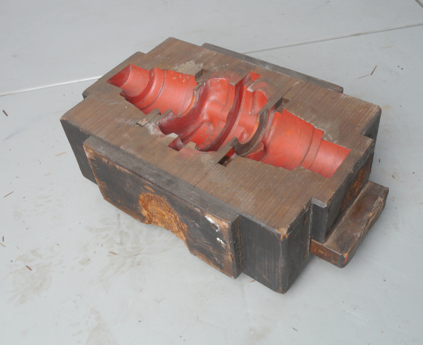 Model om gietvorm te maken voor pomponderdeel