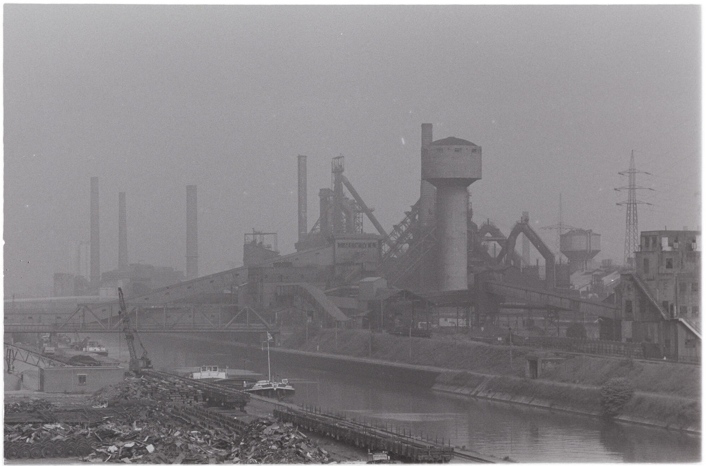 Staalfabriek Cockerill-Sambre in Marchienne-au-Pont