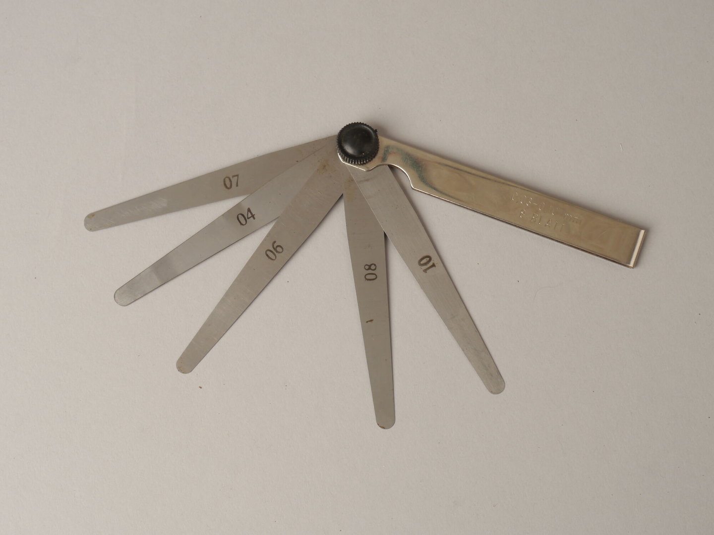 Diktemaat met 8 lamellen