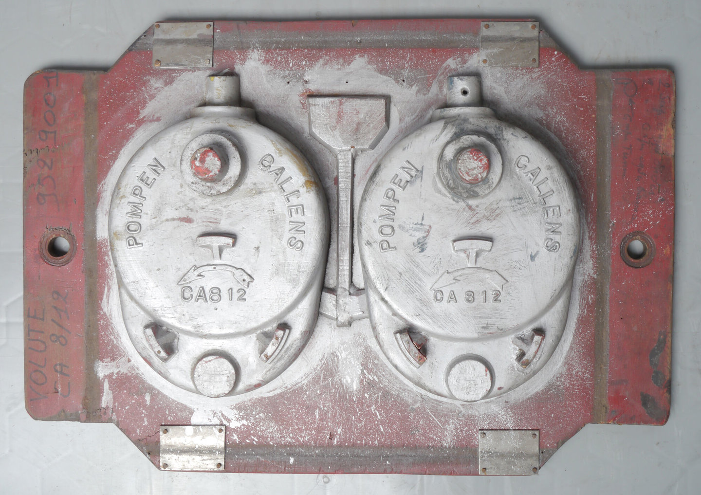 Model om gietvorm te maken voor pomponderdeel