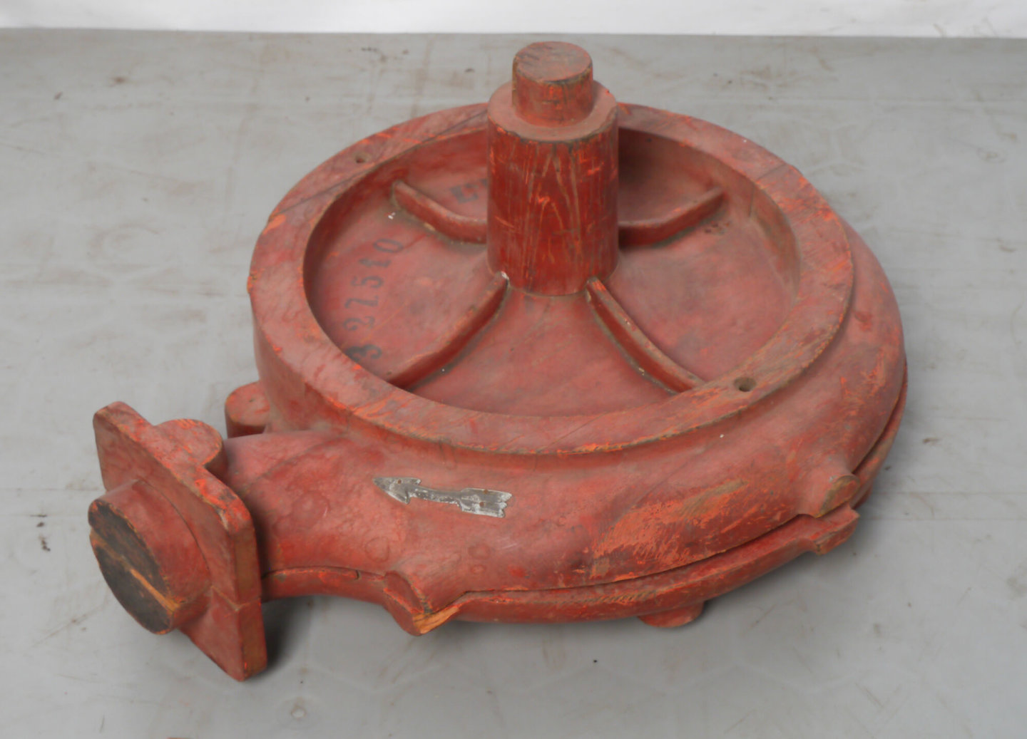 Model om gietvorm te maken voor pomponderdeel