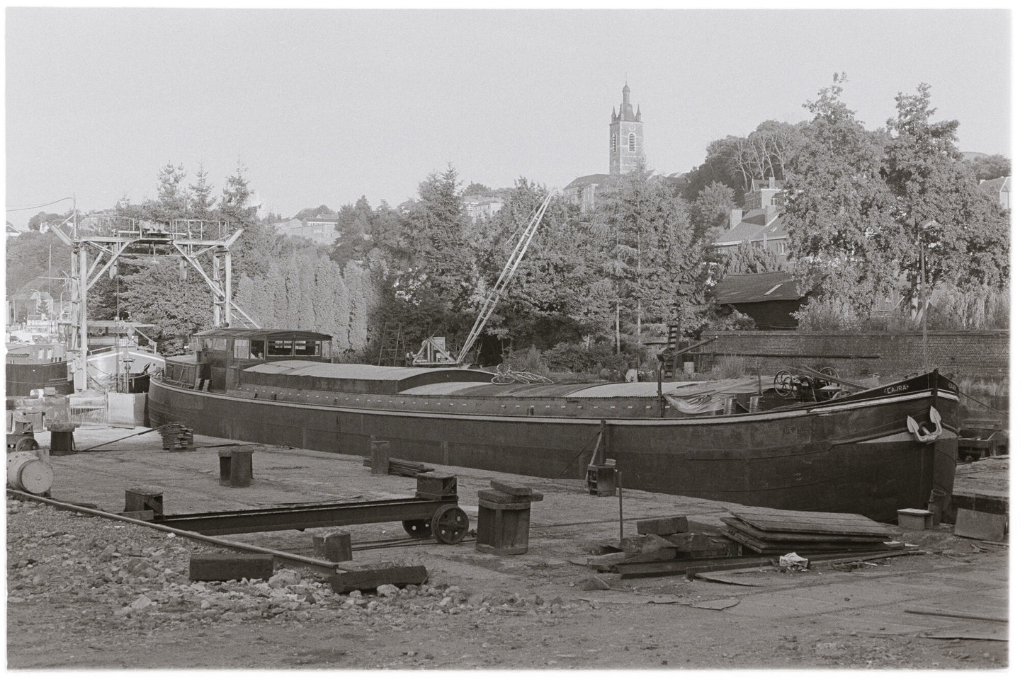 Scheepswerf Michot Frères in Thuin