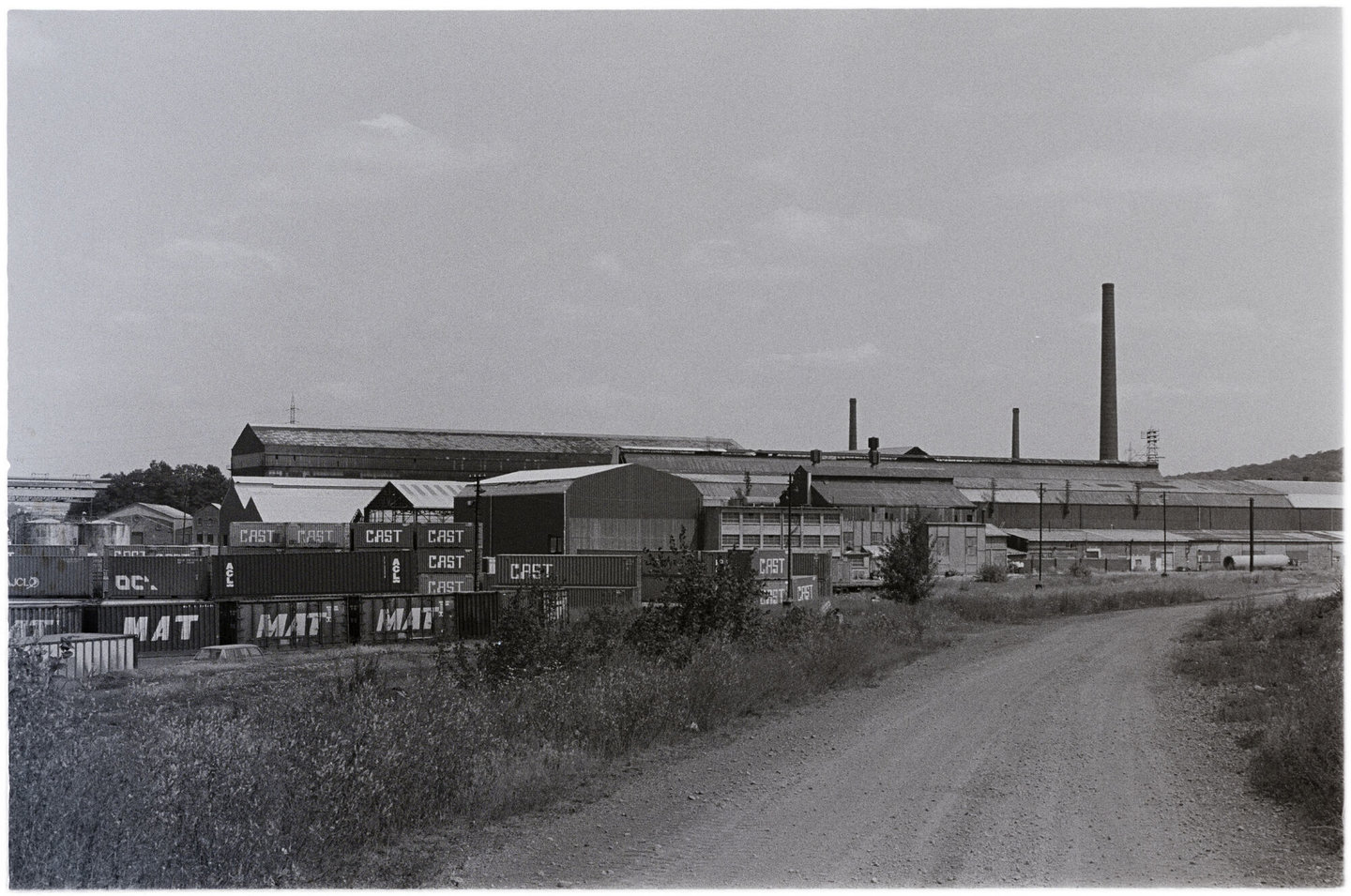 Staalfabriek Minière et Métallurgique de Rodange-Athus in Athus