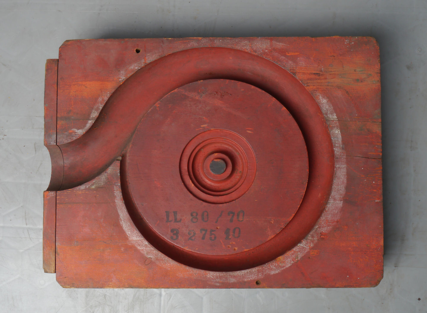 Model om gietvorm te maken voor pomponderdeel