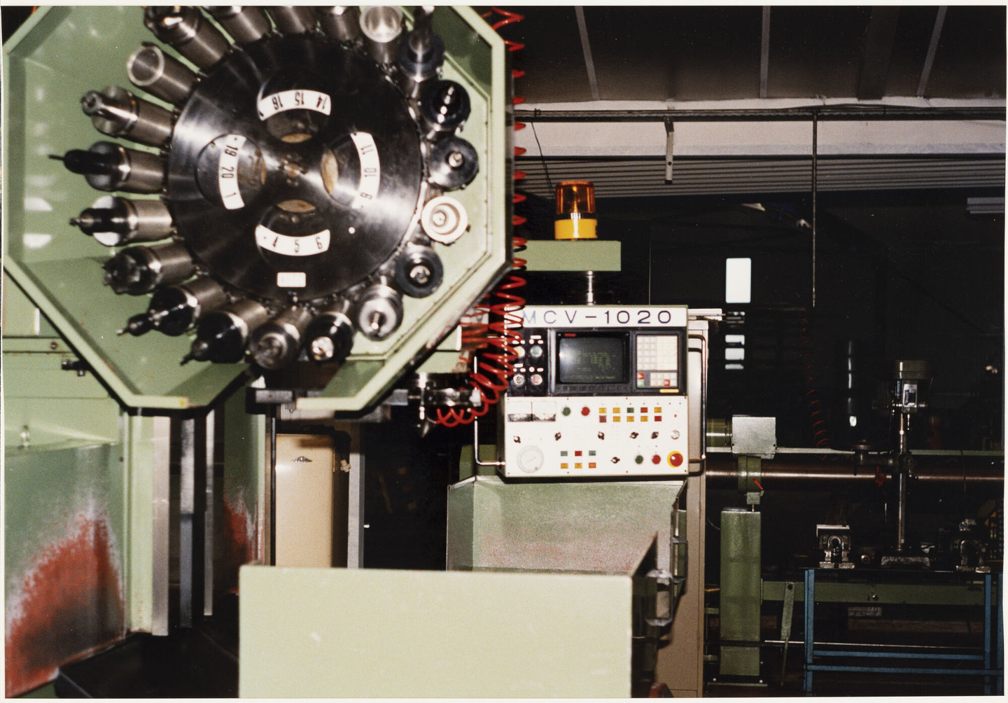 CNC freesmachine in machinewerkplaats van Lentz in Gent