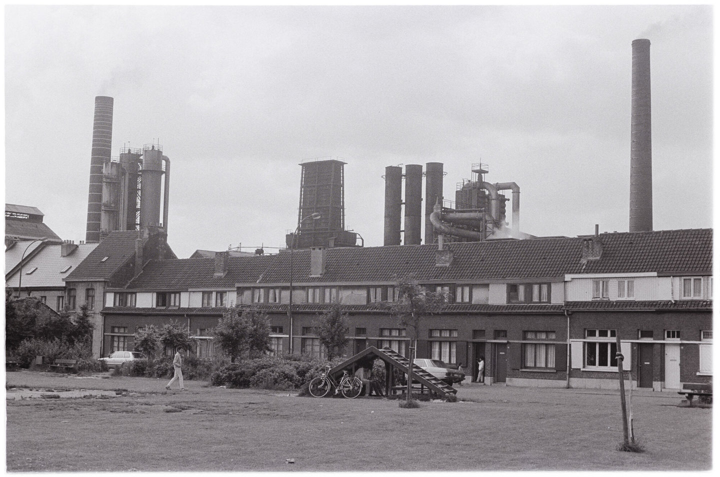 Cokesfabriek van staalbedrijf Forges de Clabecq in Vilvoorde