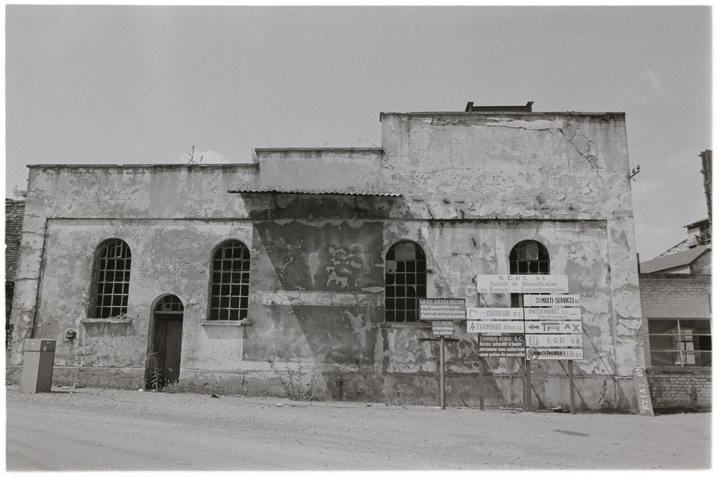 Staalfabriek Minière et Métallurgique de Rodange-Athus in Athus