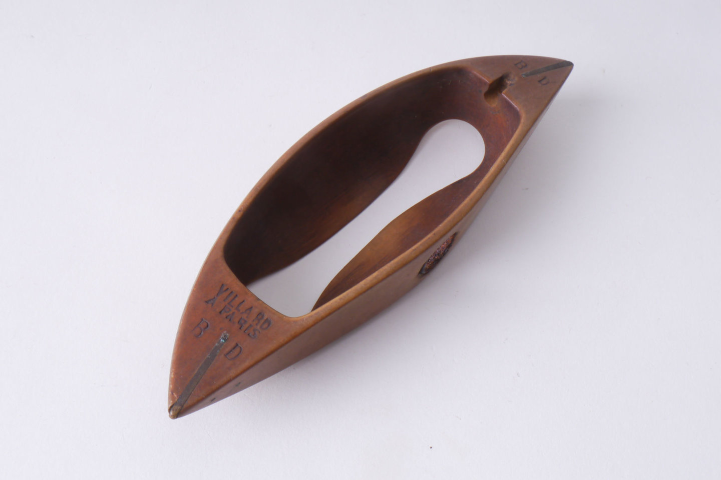 Werpspoel of weefschuitje voor lintweefgetouw