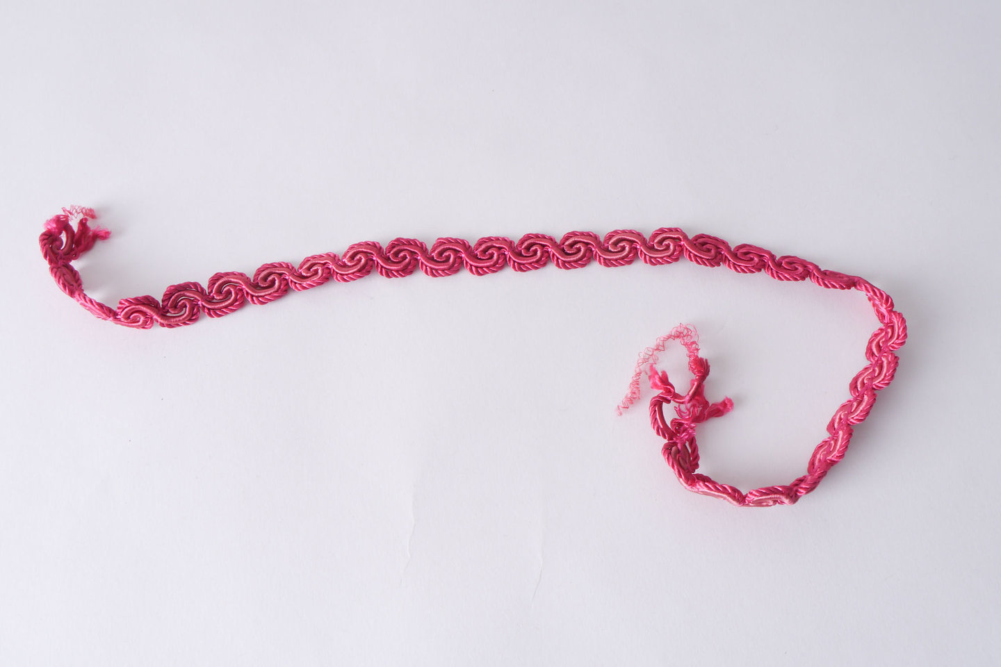 Galon of boord als onderdeel voor het vervaardigen van passement