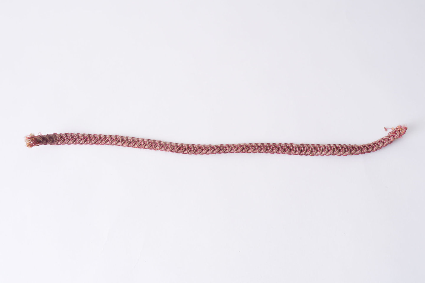 Galon of boord als onderdeel voor het vervaardigen van passement