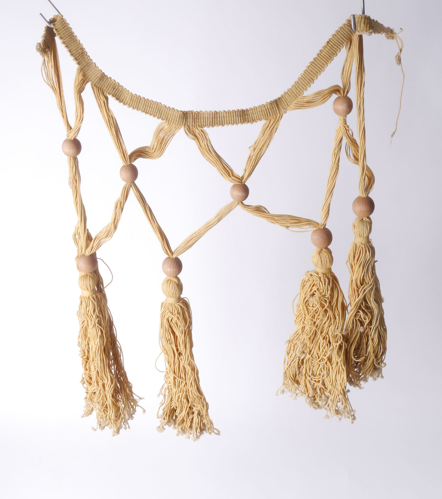 Frange als onderdeel voor het vervaardigen van passement