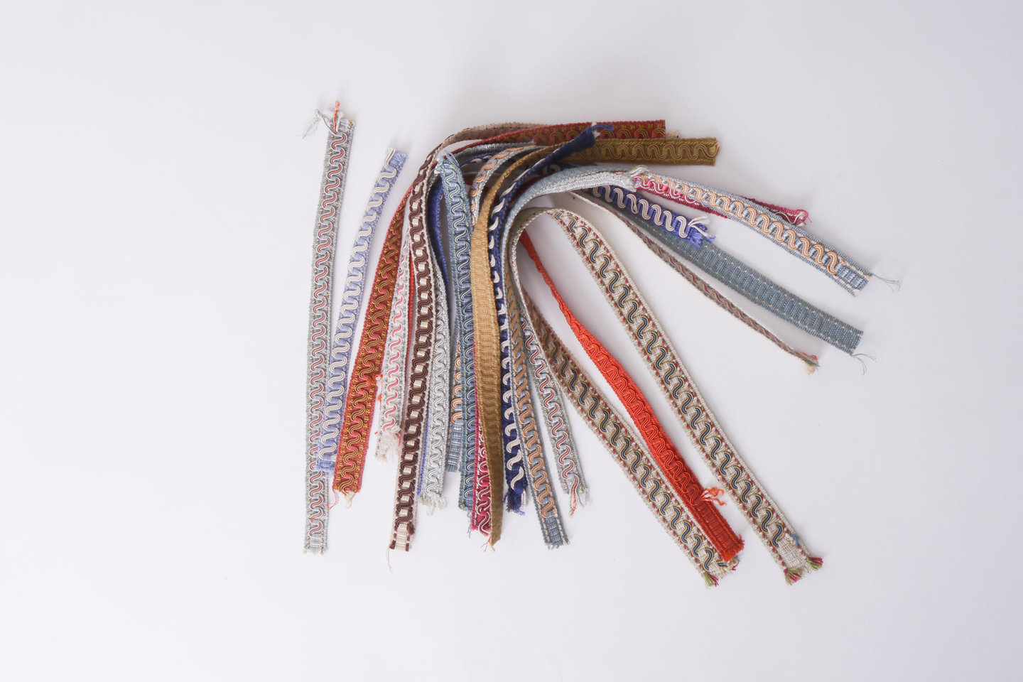 Galon of boord als onderdeel voor het vervaardigen van passement