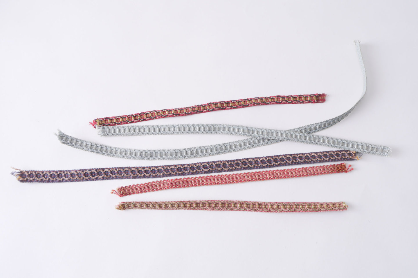 Galon of boord als onderdeel voor het vervaardigen van passement