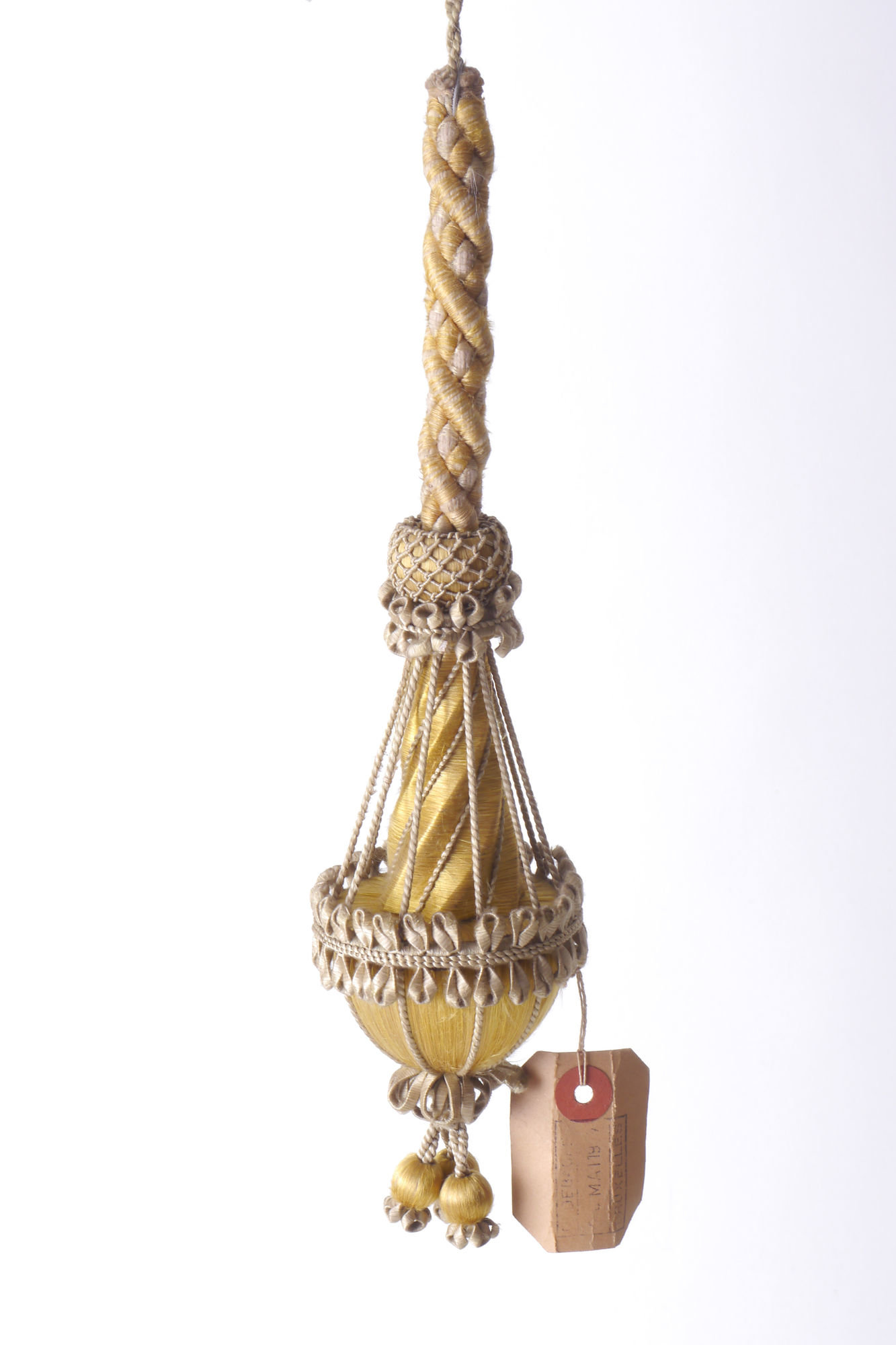 Gland of kwast met vorm, keel en zonder rok