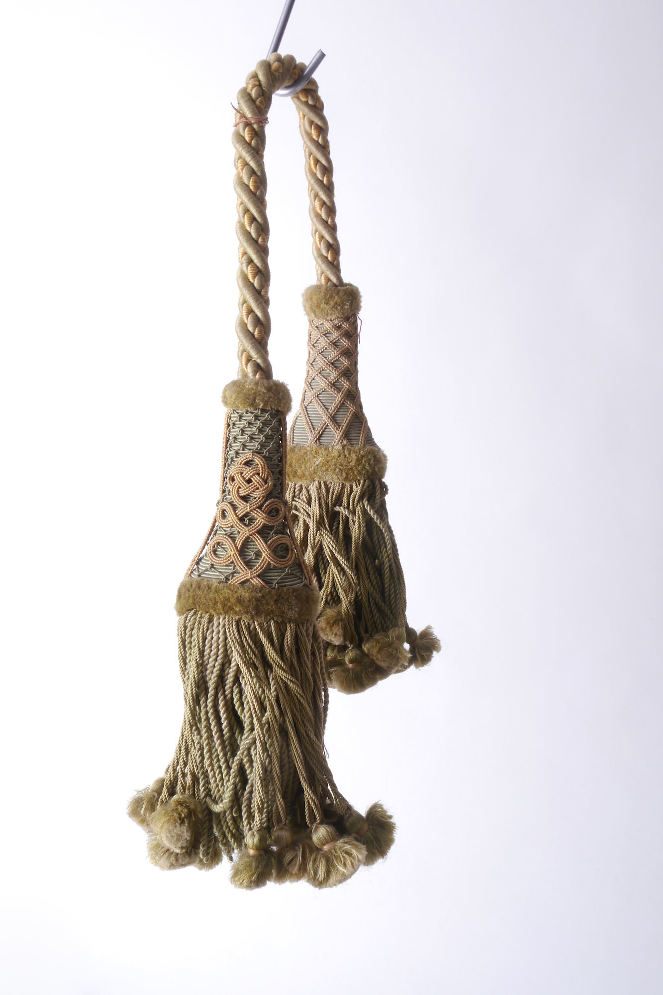 Cordelière met 2 kwasten