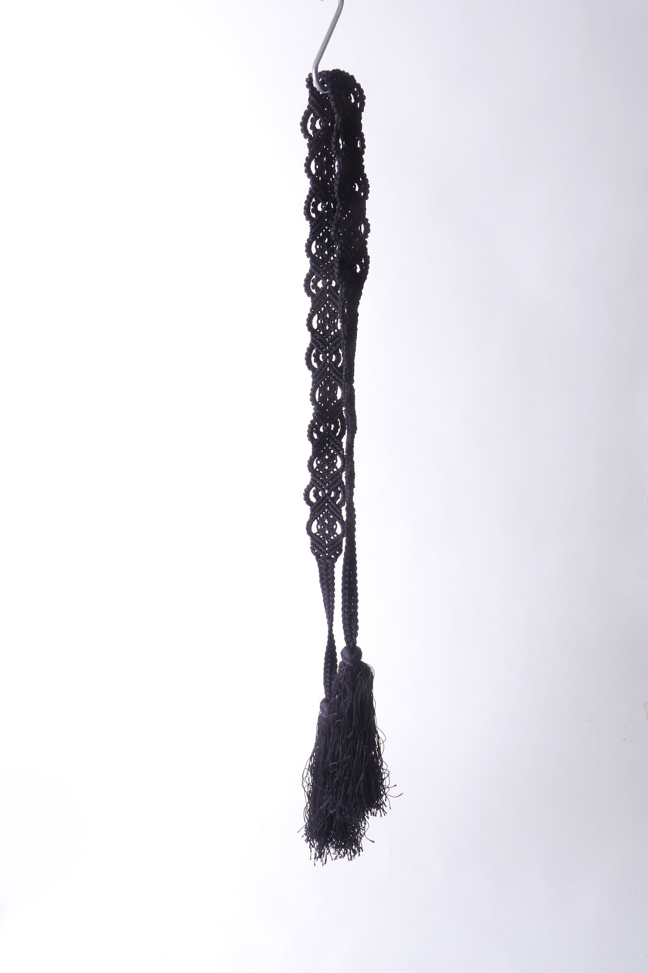 Vlakke embrasse om gordijn open te houden met 2 kwasten