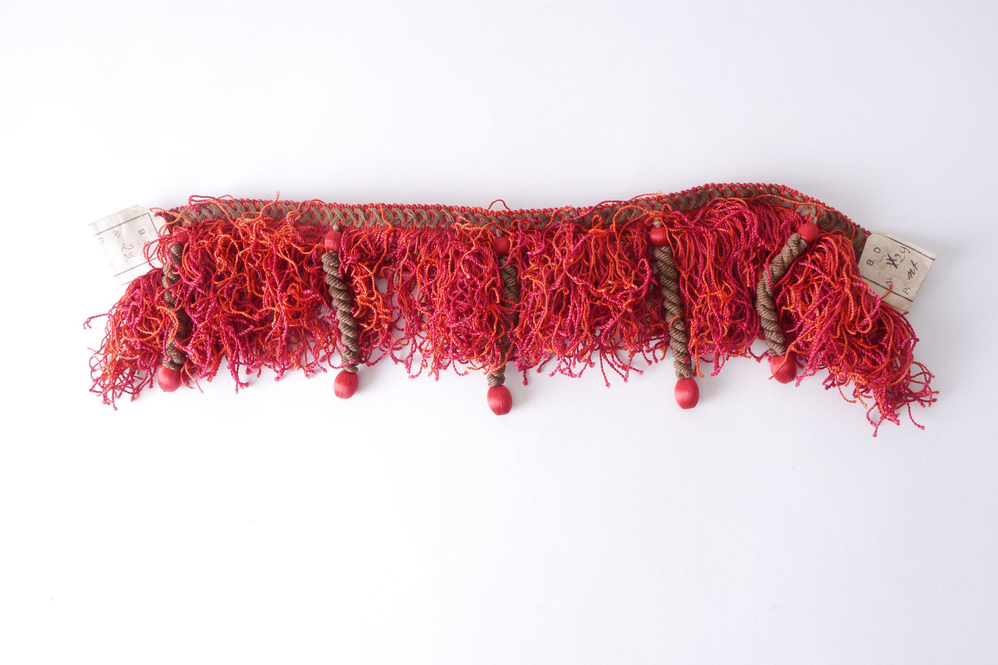 Effilé als onderdeel voor het vervaardigen van passement