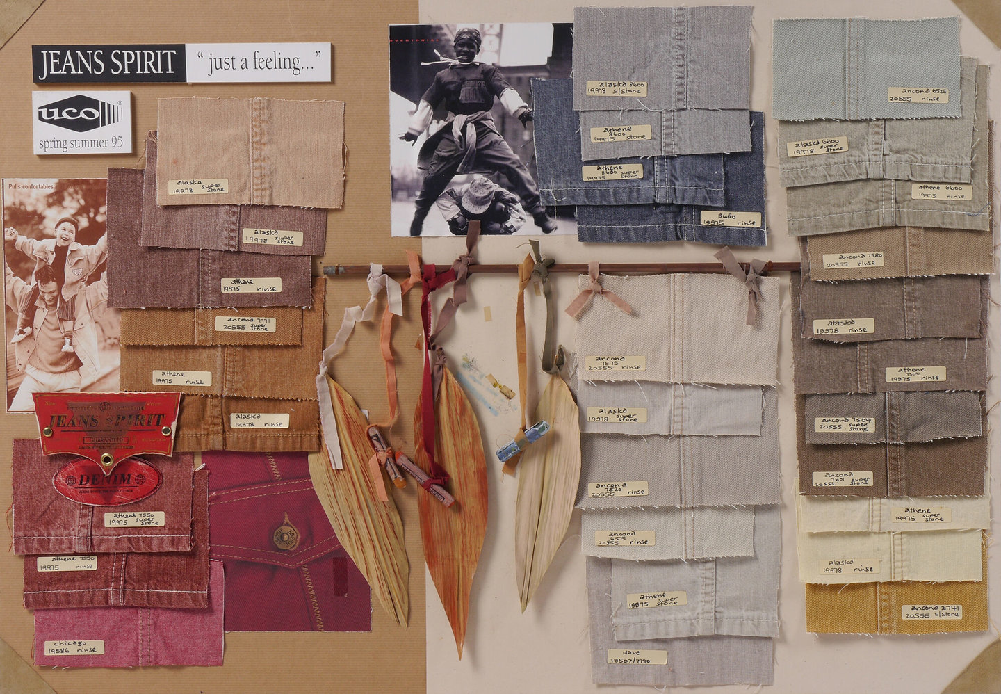 Promotiebord voor textiel van UCO Sportswear